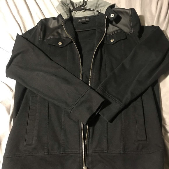 INC t-shirt shirt material jacket - Picture 1 of 6